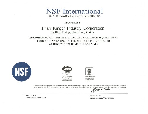 NSF for Gasket