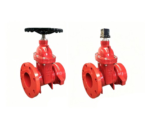 AWWA C509 Push On x Flanged Joint Resilient NRS Gate Valve (JHZ005)
