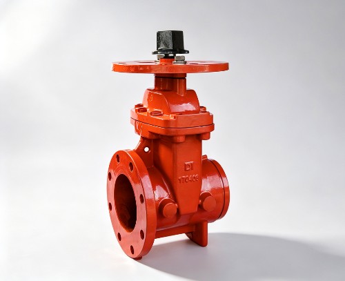 AWWA C515 NRS FLG x GRVD Gate Valve with Post Plate ( JKDZ485GFPF)