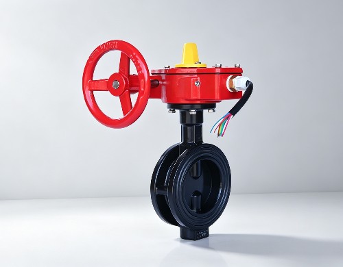 Wafer Butterfly Valve with Tamper Switch (JKDWD-371X/JKDWD-371Y)