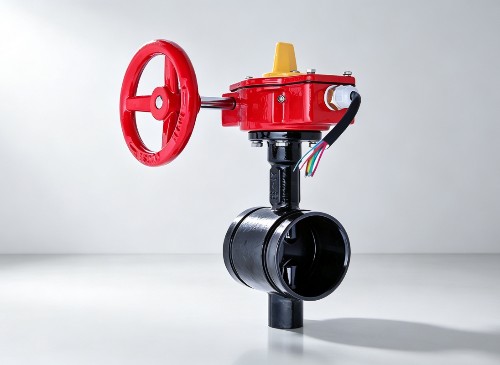 Grooved Butterfly Valve with Tamper Switch (JKDGD-381X/JKDGD-381Y)