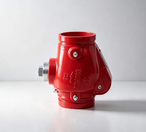 Grooved Resilient Swing Check Valve (JKDCV-350G)