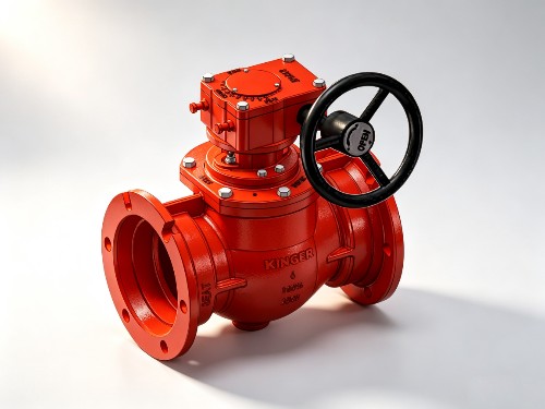 AWWA C517 Mechanical Joint Eccentric Plug Valve with Worm Gear and 2