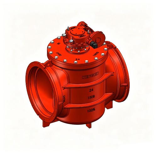AWWA C517 Mechanical Joint Eccentric Plug Valve with Worm Gear and 2