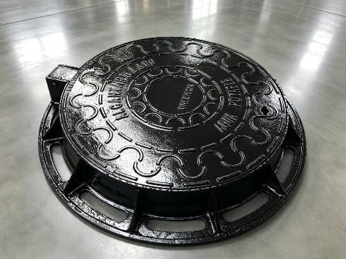 Ductile‑Iron Manhole Cover D400, NCH2080